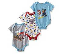 Nickelodeon Paw Patrol Baby Boys Three-Pack Bodysuits (0-3 Months)