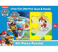 Nickelodeon Paw Patrol - First Look & FInd Board Book & Giant 40 Piece Puzzle