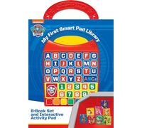 Nickelodeon PAW Patrol - My First Smart Pad Electronic Activity Pad and 8 Sound Book Library - PI Kids: 8-Book Set and Interactive Activity Pad