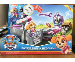 Nickelodeon Paw Patrol Skye's Ride N Rescue Transforming Helicopter