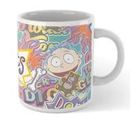 Warner Brothers Official Nickelodeon Rugrats Mug 100% Ceramic, Dishwasher Safe