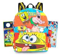 Nickelodeon Spongebob Mini Backpack Set - Bundle with 12" Small Backpack Plus Stickers, More | Spongebob Squarepants Mini Bag for Kids, Women, Teens
