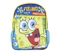 SpongeBob Squarepants Backpack | Feeling Totally Awesome Youth 16" School Bookbag, Multicolored, One Size