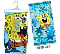 Nickelodeon Spongebob Squarepants Deep Sea Beach Towel 27" x54" Bouncy and Absorbent