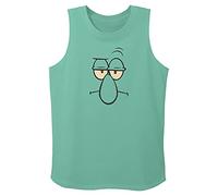 Nickelodeon Spongebob Squarepants Squidward Dress Girl's Fitted Muscle, Aquamarine, X-Small