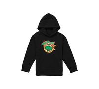 Nickelodeon TMNT Pizza Time Youth Kids Pull-Over Hoodie, Black | Size: 5-6 Years Nickelodeon Black 5-6 Years