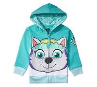 Nickelodeon Toddler Paw Patrol Character Big Face Costume Zip-up Hoodies (2T, Everest)