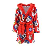 Nickelodeon Universe Paw Patrol Boys' Dressing Gown, Red, 5 Years