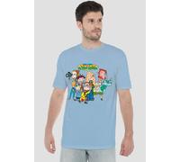 Nickelodeon Wild Thornberrys Ready For Action T-Shirt, Light Blue | Size: Large Nickelodeon Blue L