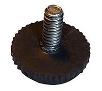 NickHouse 1/4-20 Thread with Approximately 5/8" Stainless Steel Threaded Stud Adjustable Glide to Protect Furniture Legs and Surface (16 pcs Pack)