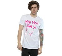 Nicki Minaj Men's Face Drip T-Shirt X-Large White