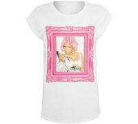 Nicki Minaj Pink Baroque Frame T-Shirt white XL