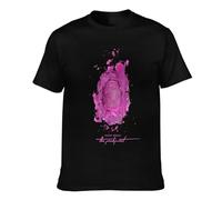 Nicki Music Minaj Shirt Men's Crew Neck Short Sleeved T-Shirt Fashionable Versatile Cotton Tops Black