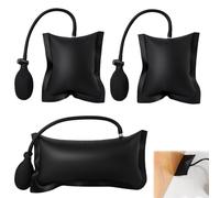 NICKLIN 3 Pcs Air Wedge Pump Lifting Pad with Load up to 300 Kg Mounting Cushion Inflatable Lifting Cushion Air Bags for Lifting Door Lifter Tool for Window Installation Car Repair