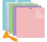NICKLIN Cutting Mat for Cricut Maker Explore 12x12 in, 5 Pcs Plotter Mat