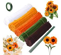 NICKLIN Yellow Pipe Cleaners Craft, Sunflower Pipe Cleaner Set