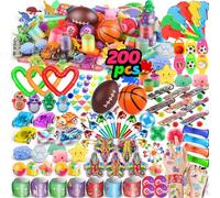 nicknack 200 Pcs Party Bag Fillers for Kids - Bulk Party Favours, Assorted Small Toys for Kids Prizes, Goodie Bags, Pinata Fillers & Classroom Rewards