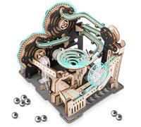 nicknack 3D Wooden Puzzles for Adults Electric Marble Run