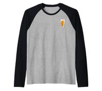 Nick's Beer Removal Service Funny Beer Lover Drinker 2 Sided Raglan Baseball Tee
