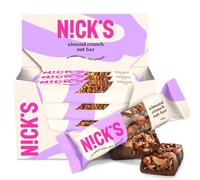NICKS Nut Bar Almond Crunch Vegan Chocolate,12x40g
