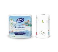 Nicky 2 Ply The Snowman and the Snowdog Kitchen Paper Towels - 2 Rolls