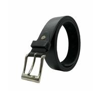 Nicky Adams Countrywear Men's Leather Belt 1.25" for Jeans & Trousers, Real Leather Dress Belt, Adjustable Buckle, Black & Tan, Sizes 3XL 4XL