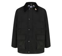 Nicky Adams Countrywear Men's Wax Jacket - Waterproof Hooded Waxed Coat for Fishing, Winter, and Outdoor Activities - Made in UK