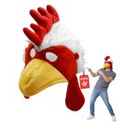 Nicky Bigs Novelties Morph Adult Funny Plush Animal Hat Bird Themed Headwear Events Hilarious Costume for Men, Women & Teens