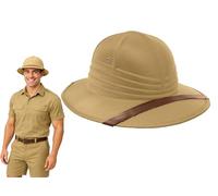 Nicky Bigs Novelties Safari British Pith Helmet Costume Hat