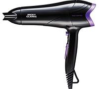 Nicky Clarke 2200W Lightweight Frizz Control Fast Dry DC Ionic Hair Dryer - 2 Heat & Speed Settings - Cool Shot - 2M Salon Length Cable with Hanging Loop - NHD177 - Black 7 Purple