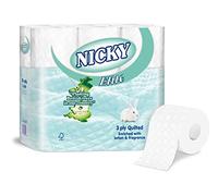 Nicky Elite Pure Luxury 3 Ply Toilet Rolls (x72 Rolls)