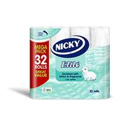 Nicky Elite White 32 Roll Toilet Tissue