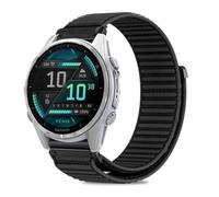 NicMool QuickFit 20mm Nylon Strap for Garmin Fenix 9/9 Pro/8 43mm/6S Pro/5S | for Garmin Fenix 6S/7S Pro Solar/5S Plus/Descent Mk3S,Men Women Adjustable Breathable Replacement Bracelet Band - Dark Red