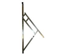 Nico 24 Inch 13mm Stack Height Friction Stay Window Hinge Low Stack