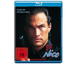 NICO: Above The Law Uncut / 1988 / Steven Seagal NEW Region B Blu Ray