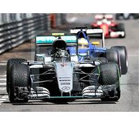 Nico ROSBERG MERCEDES AMG PETRONAS FORMULA ONE TEAM - Monaco - 2016 (A3 Satin Poster Print)