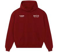Nico Williams Logo Men's Hoodie - Red / 3XL