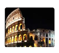 Nicokee Colosseum Gaming Mousepad Colosseum Rome Theme Mouse Pad Mouse Mat for Computer Desk Laptop Office 9.5 X 7.9 Inch Non-Slip Rubber