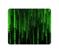 Nicokee Gaming Mouse Pad Matrix Style Coding Non-Slip Rubber Mouse Pad for Computers, Laptop, Office, Home Rectangle Personalized Mousepad 9.5 Inch x 7.9 Inch