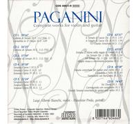 NICOL¢ PAGANINI: COMPLETE WORKS FOR VIOLIN AND GUITAR [BOX SET] NEW CD