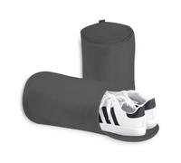 NiCola 2 Piece Shoe Washing Machine Bag, White Shoe Laundry Bags, Mesh Training Shoe Washing Machine Bag with Zipper for Football Boots Sneakers Walking Boots (Grey)