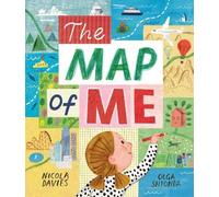 Nicola Davies Map of Me Paperback Book Nicola Davies Multicolor