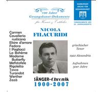 Nicola Filacuridi, Historical Recordings from 1952-56