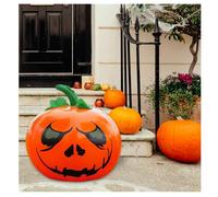 NiCola Halloween Inflatable Pumpkin, PVC Pumpkins Inflatable Balloons, 15.75inch/ 40cm Giant Halloween Pumpkin Balloon for Party Indoor Outdoor Decoration (Style 1)