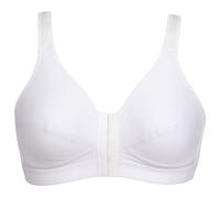 Nicola Jane Front Fastening Hilary Bra - 36D, WHITE