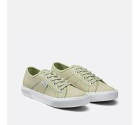 Nicola Low Top Trainers in Canvas Khaki