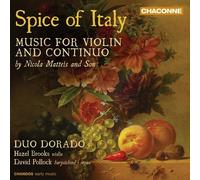 Duo Dorado - Spice of Italy - Music for Violin and Continuo by Nicola Matteis and Son