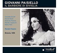 Nicola Monti; Graziella Sciutti; Capecchi; Panerai; Petri; Collegium Musicum; I Virtuosi di Roma / Renato Fasano - Il barbiere di Siviglia - Teatro Grande di Brescia 8/1959; Bonus: Fasano conducts Vivaldi