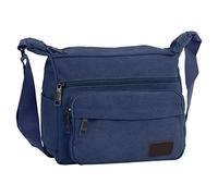 NiCoLa Shoulder Bags Canvas Messenger Bag for Men, Medium Crossbody Bags with Multiple Pockets, Shoulder Bag for Working Dog Walking Cycling Daily Use