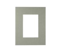 Nicola Spring 1x Grey A4 Frame Picture Mount - for A5 (6" x 8") Image - Deep Glass Photo Picture Flower Craft Memory Art Wall Hanging Display